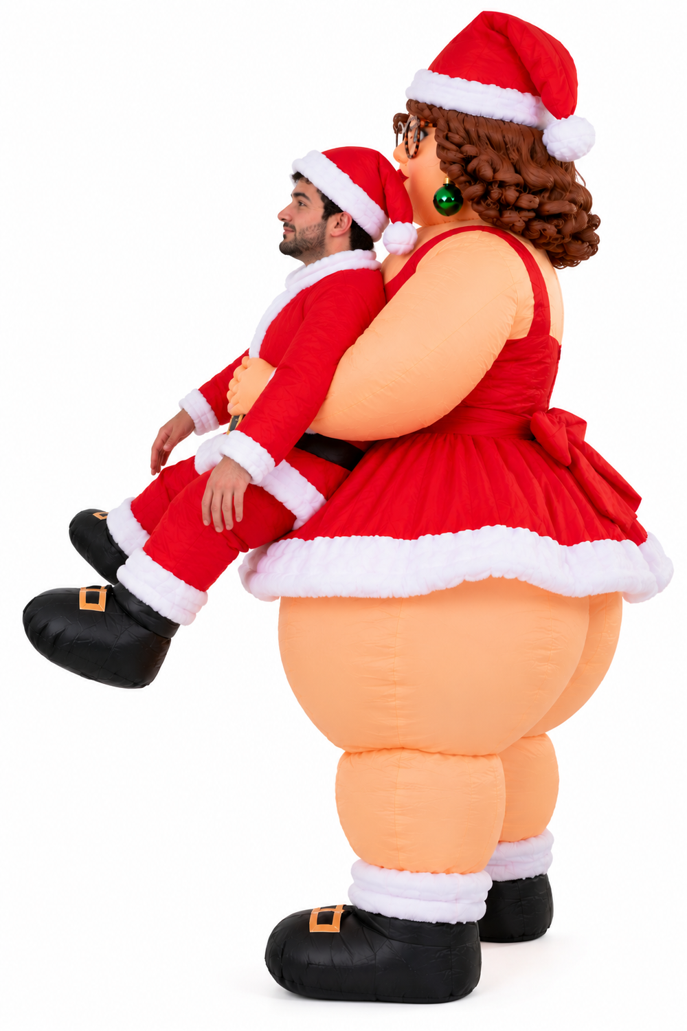 Santa Wife costume side view